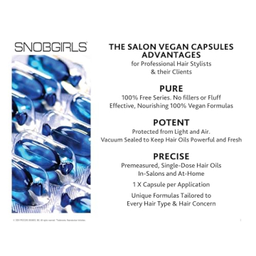 HYDRAMEND Vegan Hair Oil Capsules for Intense Hydration