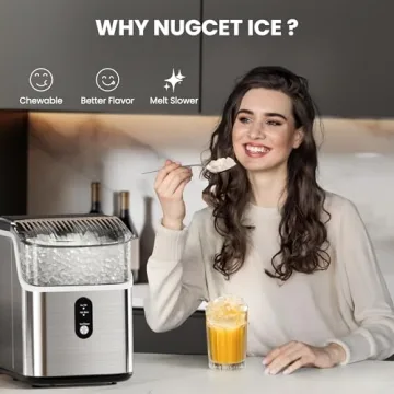 Electactic Countertop Nugget Ice Maker