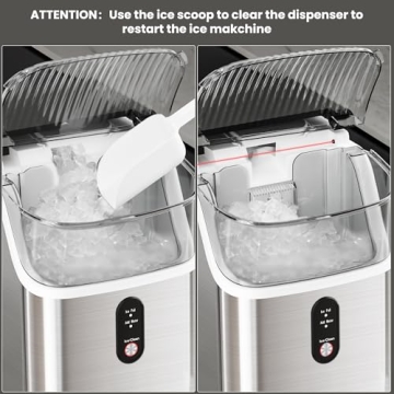 Electactic Countertop Nugget Ice Maker