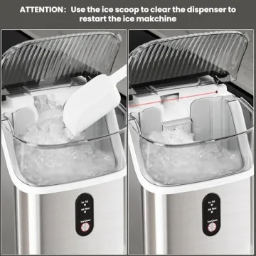Electactic Countertop Nugget Ice Maker