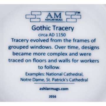 Gothic Tracery Architecture Mug