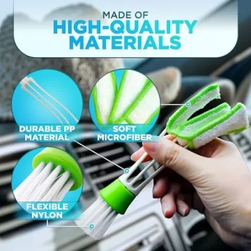 Multifunction Car Interior Cleaning Brush Set for Auto Detailing