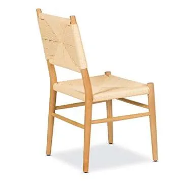 POLY & BARK Corden, Set of 2, Natural Armless Dining Chair