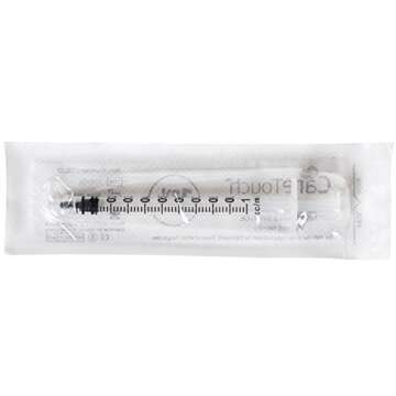 Care Touch CTSLS1-VC Luer Slip Syringe 1ml - 100ct No needle