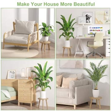 Vecxoty Stylish Indoor Plant Stands Set of 3