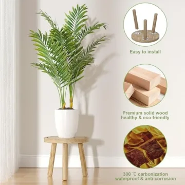 Vecxoty Stylish Indoor Plant Stands Set of 3