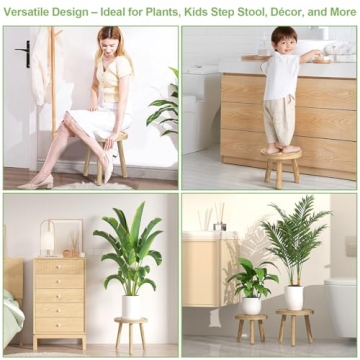 Vecxoty Stylish Indoor Plant Stands Set of 3