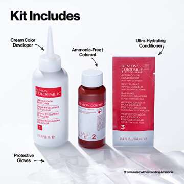 Revlon Colorsilk Beautiful Color Permanent Hair Color, 33 Dark Soft Brown (Pack of 3)