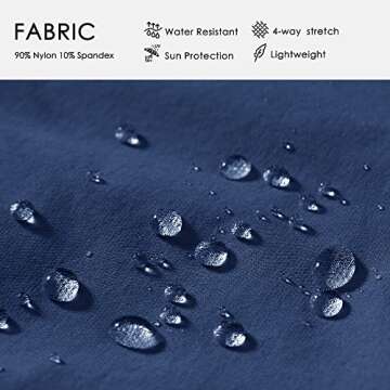 Willit Women's 4.5" Golf Shorts Hiking Athletic Shorts with Pockets Quick Dry Water Resistant Navy Blue Size 12