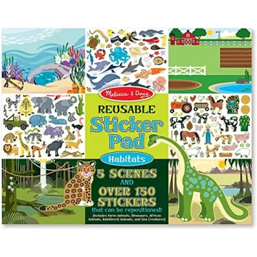 Melissa & Doug Reusable Sticker Pad for Kids Fun