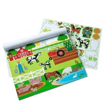 Melissa & Doug Reusable Sticker Pad for Kids Fun