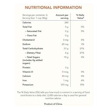 SnackYard Organic Sweet Potato Sticks 17 oz Vegan Snack