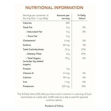 SnackYard Organic Sweet Potato Sticks 17 oz Vegan Snack