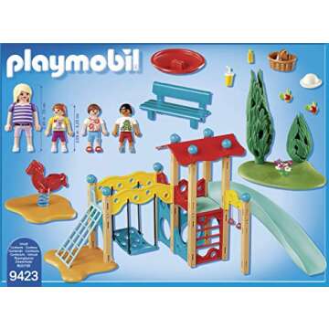 Playmobil Park Playground, Multicolored