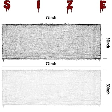 Alpurple 8PCS Halloween Creepy Cloth for Spooky Decor