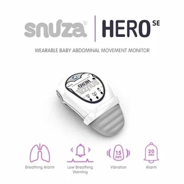 Snuza Hero SE Baby Breathing Monitor for Peace of Mind