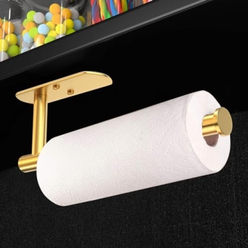VAEHOLD Self Adhesive Paper Towel Holder for Kitchen & Bathroom