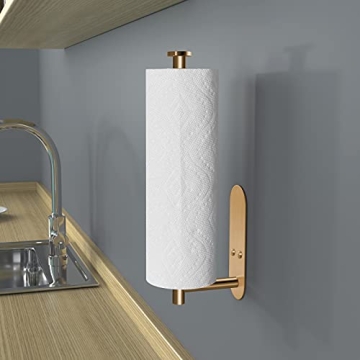 VAEHOLD Self Adhesive Paper Towel Holder for Kitchen & Bathroom