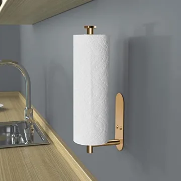 VAEHOLD Self Adhesive Paper Towel Holder for Kitchen & Bathroom