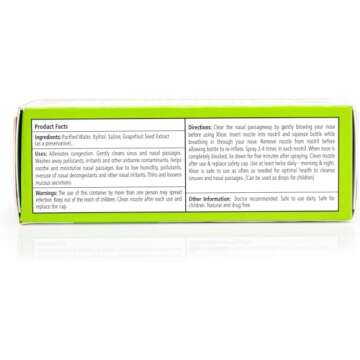 Xlear Nasal Spray, Natural Saline Nasal Spray with Xylitol, Nose Moisturizer for Kids and Adults, 0....