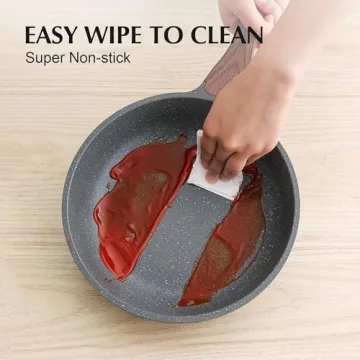 SENSARTE Nonstick Cookware Set 13-Piece with Granite