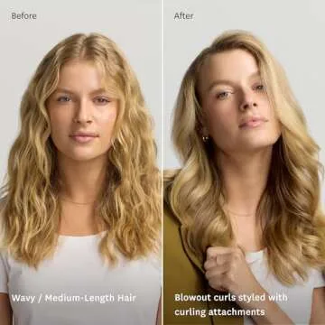 T3 Aire 360 Multi-Styler & Blowout System, Rapid Drying Hair Dryer, Ceramic Curling Attachments, Oval Brush & Drying Concentrator | Blowouts & Long-Lasting Curls | 1800 watts