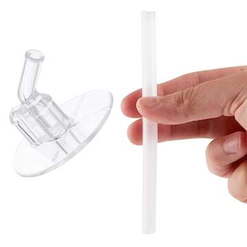 Thermos Replacement Straws for Funtainer Bottles, 2 Count