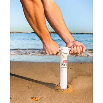 Beach Essentials - Umbrella Sand Anchor - The Perfect ‘One Size Fits All’ Windproof Base