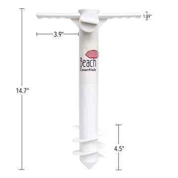 Beach Essentials - Umbrella Sand Anchor - The Perfect ‘One Size Fits All’ Windproof Base