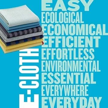E-Cloth Home Cleaning Set - 8 Microfiber Cloths No Chemicals