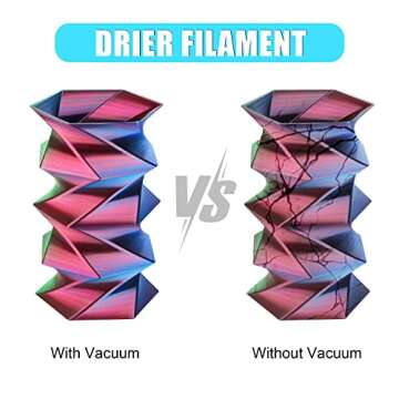 AMOLEN Filament Storage Bags Vacuum Kit for 3D Printing