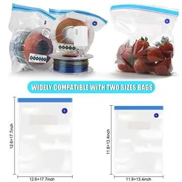 AMOLEN Filament Storage Bags Vacuum Kit for 3D Printing