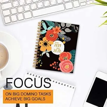 2019-2020 Academic Planner - Week and Month Organizer