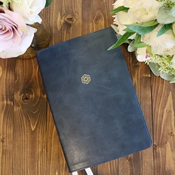 NIV Women's Study Bible Leathersoft Blue Full-Color Red Letter