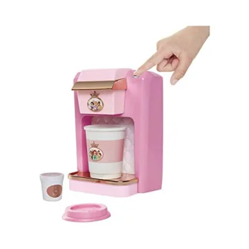 Disney Princess Play Coffee Maker Set with Realistic Sounds