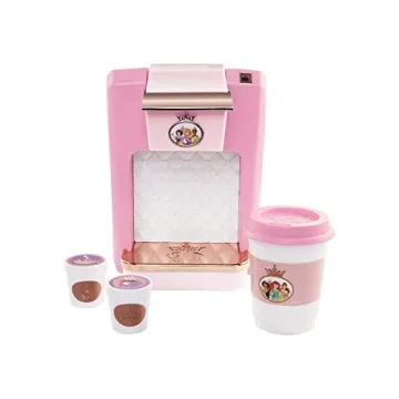 Disney Princess Play Coffee Maker Set with Realistic Sounds