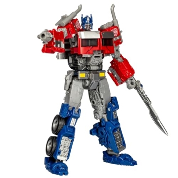 Transformers Toys Studio Series Voyager Class Transformers: Rise of the Beasts 102 Optimus Prime 6.5...