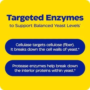 Enzymedica, Candidase, Digestive Enzymes for Gentle Cleansing Support, Gut Health & Digestion, 84 Count