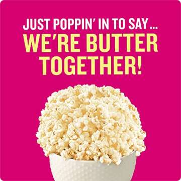 Delicious Angie's BOOMCHICKAPOP Real Butter Microwave Popcorn