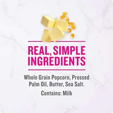 Delicious Angie's BOOMCHICKAPOP Real Butter Microwave Popcorn