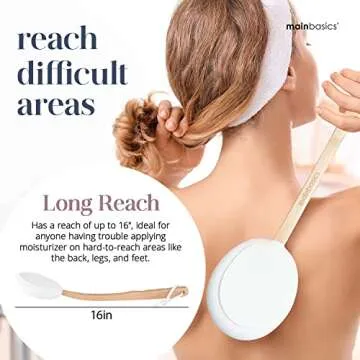 MainBasics Lotion Applicator for Easy Back Application