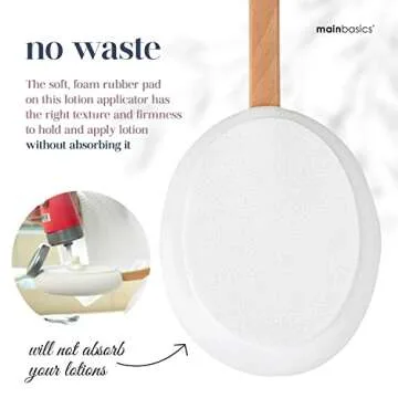 MainBasics Lotion Applicator for Easy Back Application
