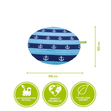 EverEarth Waterproof Beach Blanket & Kiddie Pool for Kids