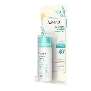 Aveeno SPF 40+ Invisible Milk Sunscreen for Sensitive Skin