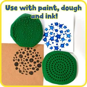 READY 2 LEARN Paint and Dough Palm Printers for Kids