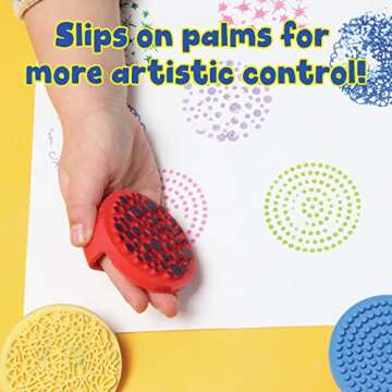 READY 2 LEARN Paint and Dough Palm Printers for Kids