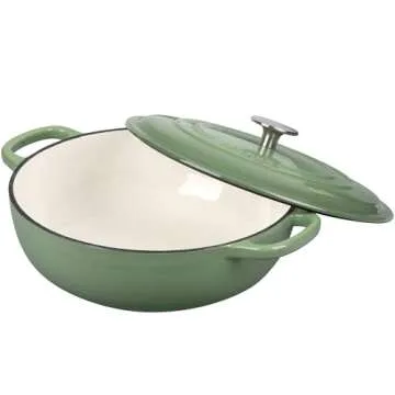 EDGING CASTING Enameled Cast Iron Dutch Oven 3.8QT