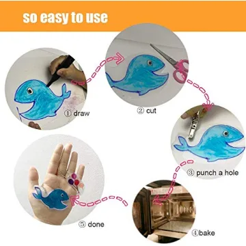 Shrink Plastic Sheets for Creative DIY Projects - 25 Pack