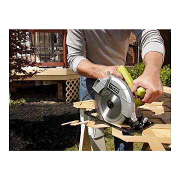 Ryobi ZRCSB125 13 Amp Circular Saw - Powerful & Compact