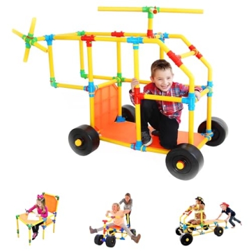 Tubelox Deluxe Building Set - Creative Fun for Kids